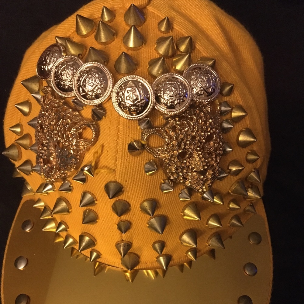 Gold hat